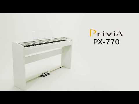 Casio's official Privia PX-770 tutorial video