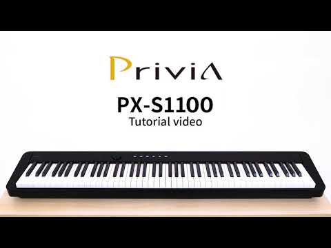 Privia PX-S1100 Tutorial Video | CASIO — official video from CASIO Music Global