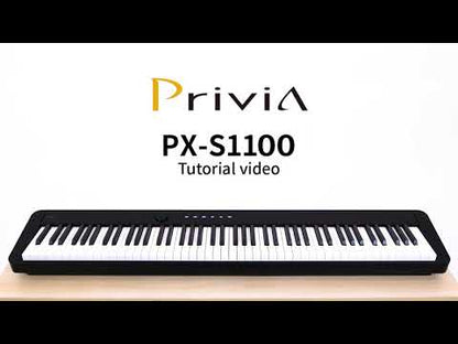 Privia PX-S1100 Tutorial Video | CASIO — official video from CASIO Music Global