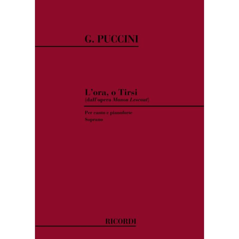 L Ora O Tirsi Book