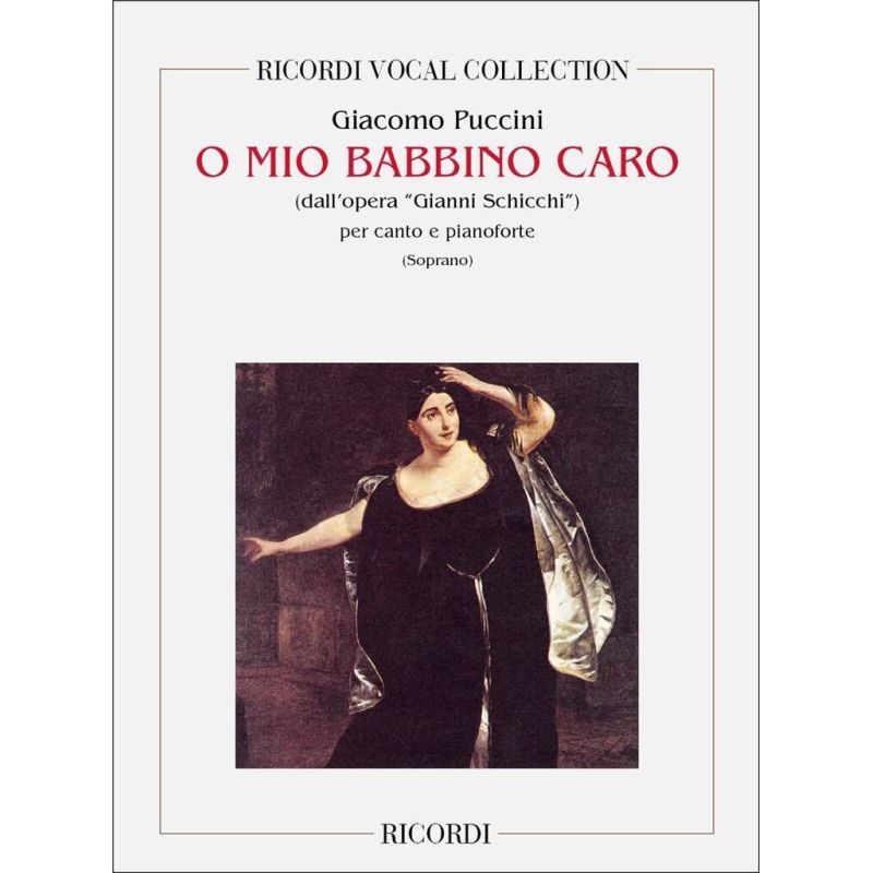 O Mio Babbino Caro A Flat Maj Italian Only Book