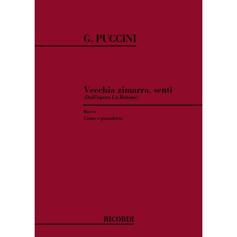 Vecchia Zimarra Senti Book