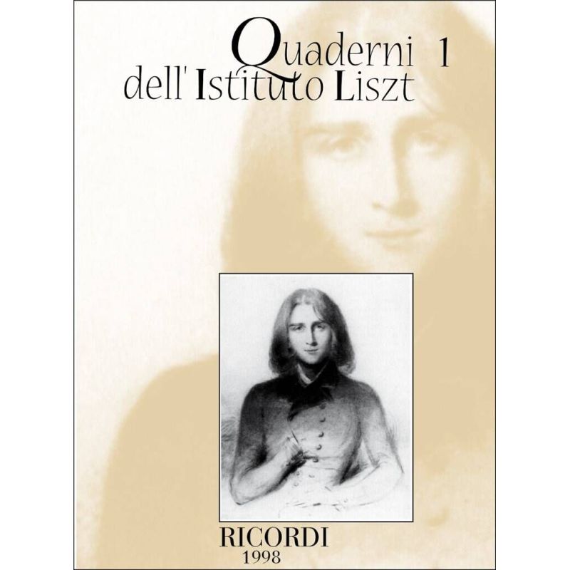 Quaderni Dell Istituto Liszt 1 Book