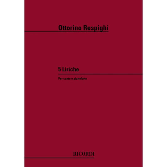 5 Liriche Book
