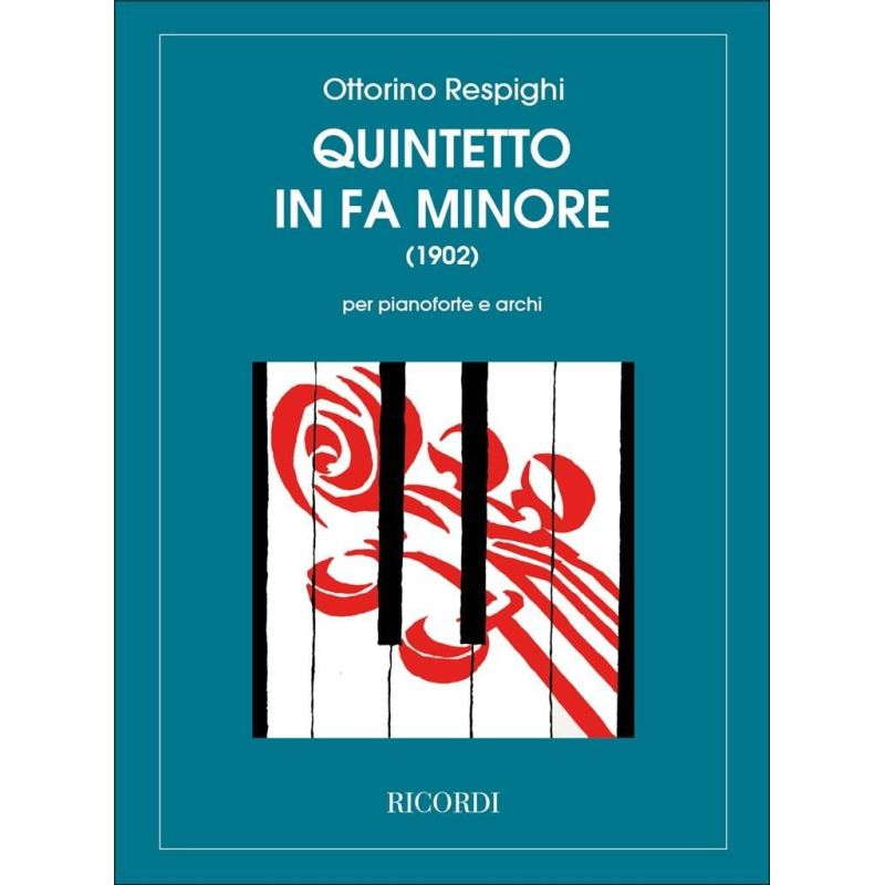 Quintet In Fa Min Per Pf E Archi Book