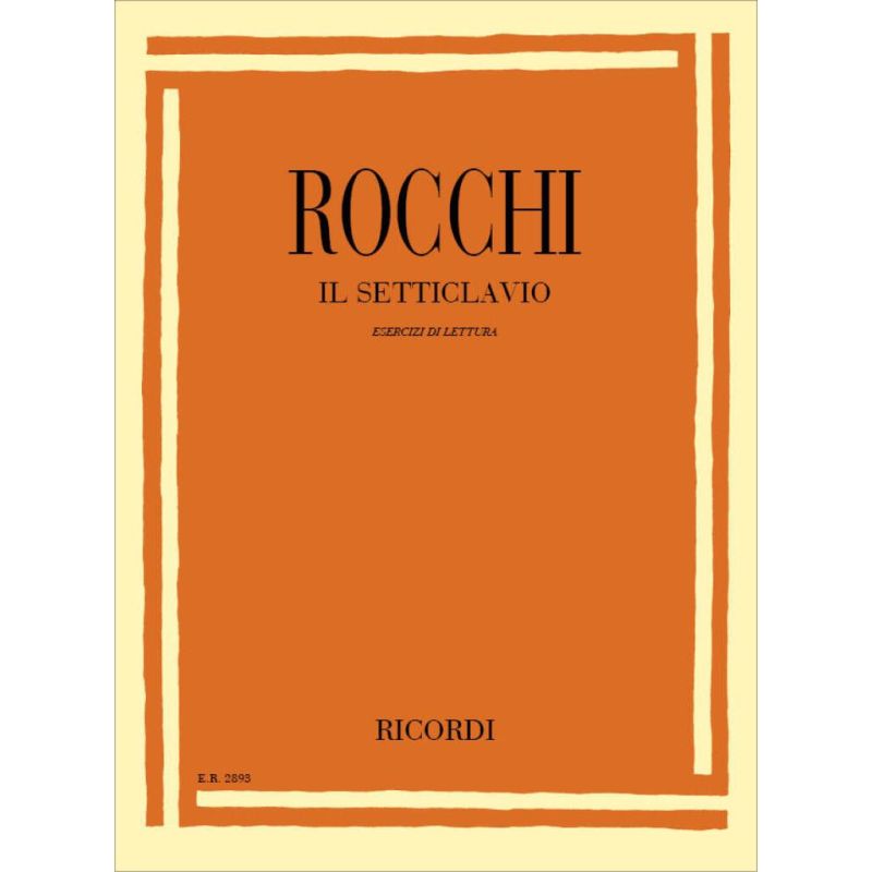 Il Setticlavio Esercizi Di Lettura Book
