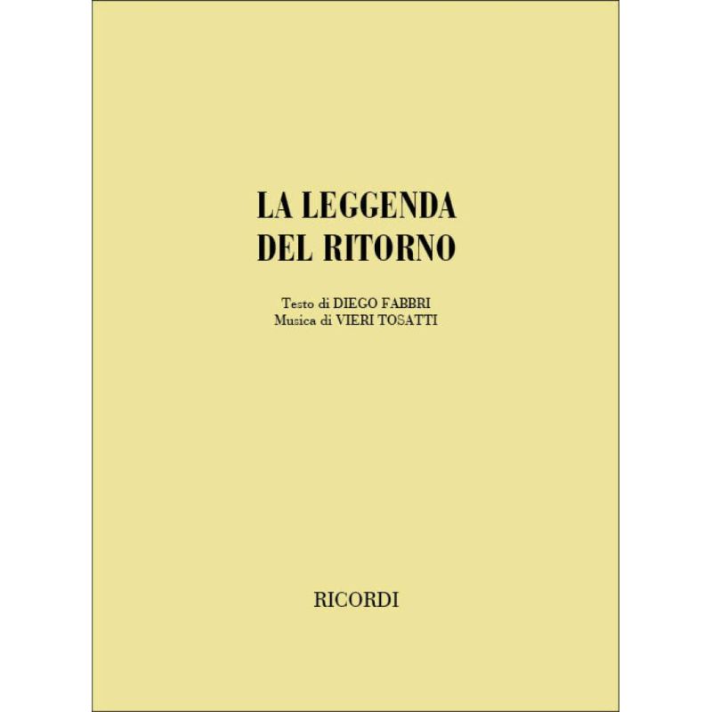 La Leggenda Del Ritorno Book