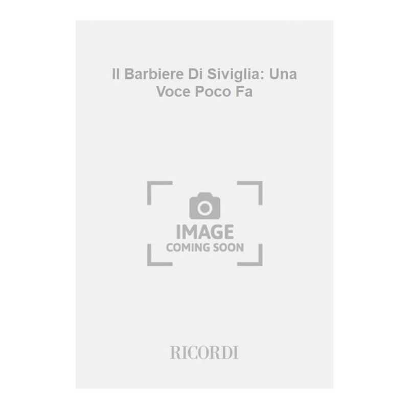 Una Voce Poco Fa Book
