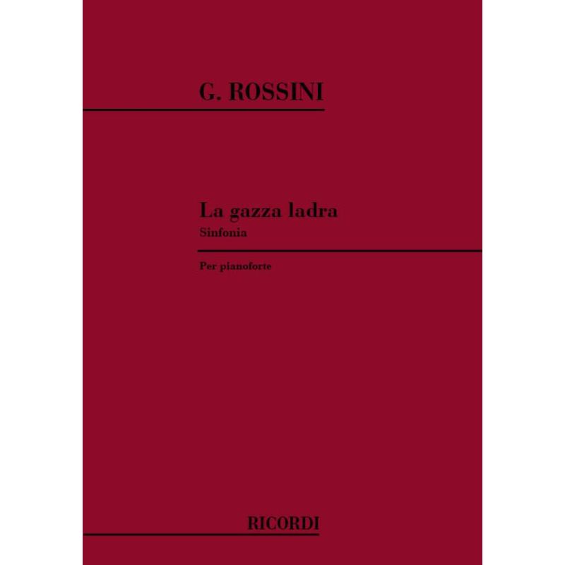 La Gazza Ladra Sinfonia Book