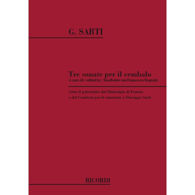 3 Son Per Il Cembalo Book