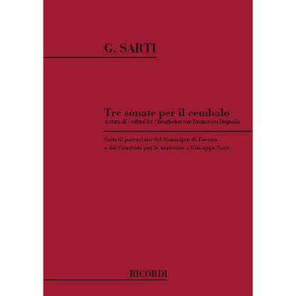 3 Son Per Il Cembalo Book