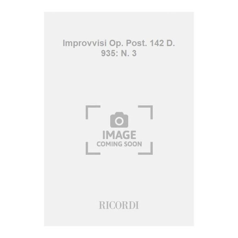 Improvvisi Op Post 142 D935 N3 Book