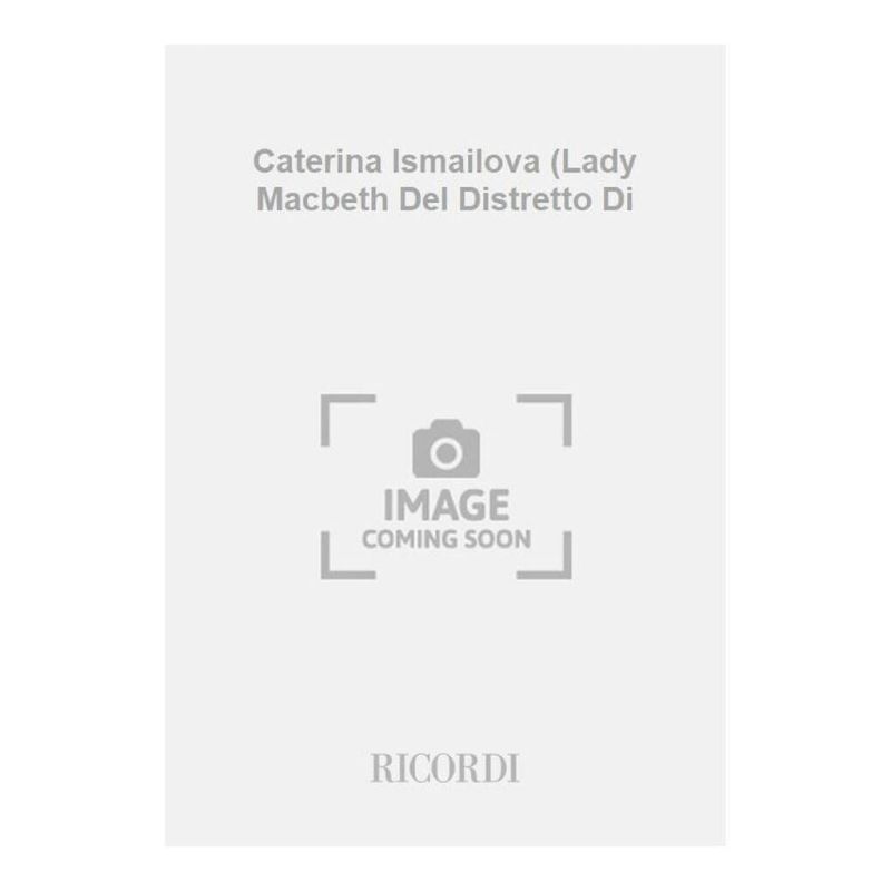 Caterina Ismailova Book
