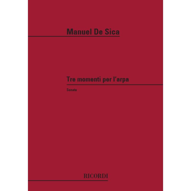 Tre Momenti Per L Arpa Book