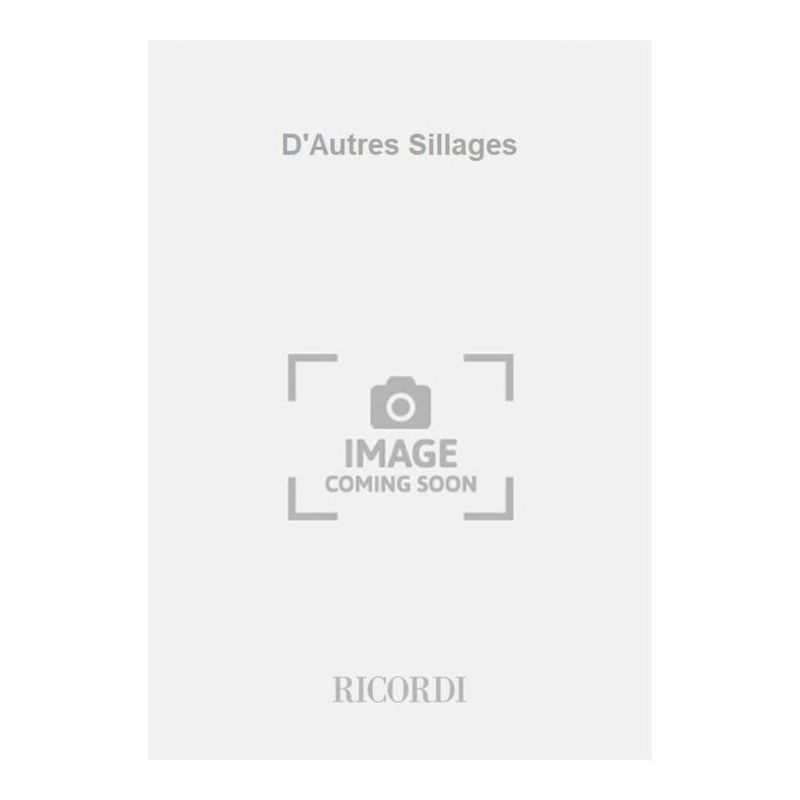 D Autres Sillages Pour Bande 4 Book
