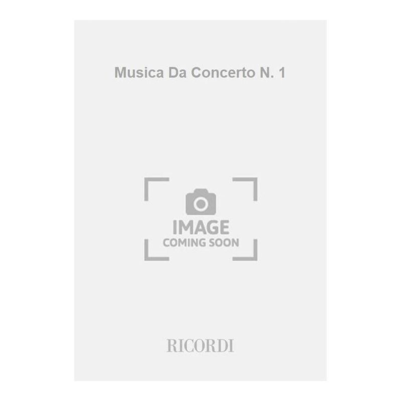 Musica Da Concerto N1 Per Vl E Orc Book