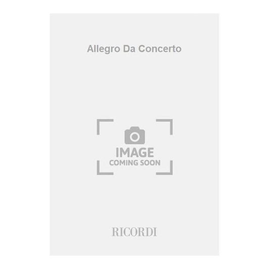 Allegro Da Concerto Per Pf Book