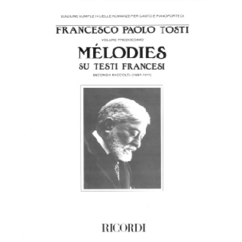 Melodies Su Testi Francesi Ii Racc Book
