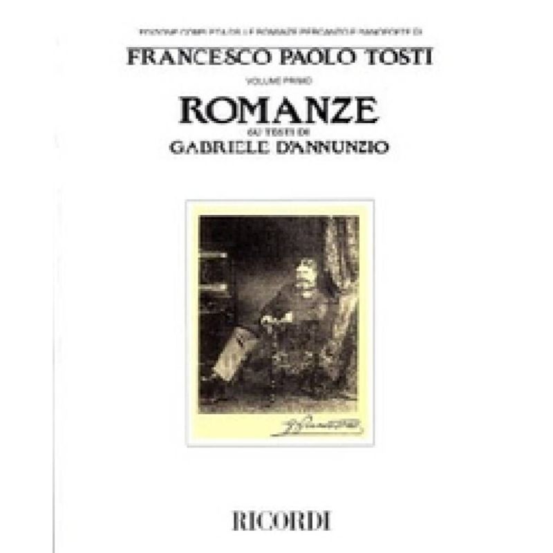 Romanze Su Testi Di Gabriele Dannunzio Book