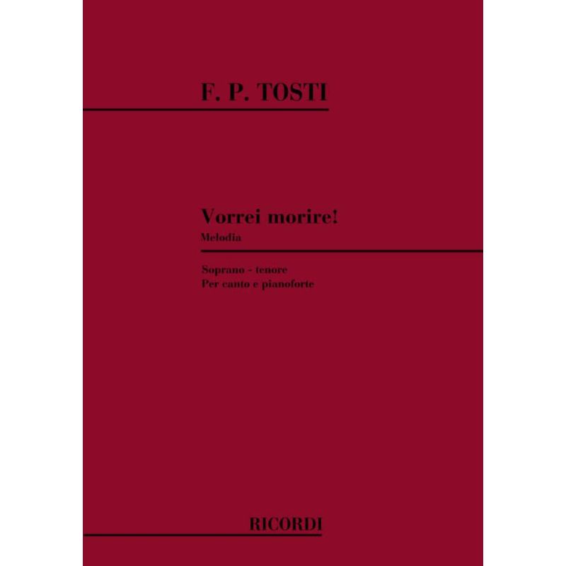 Vorrei Morire Book