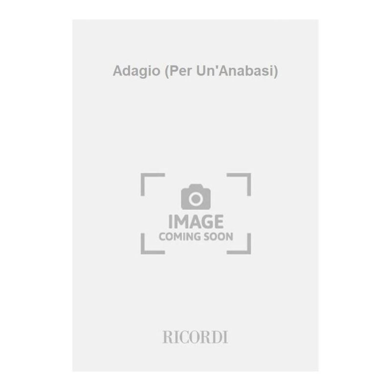 Adagio 1983 Per Un Anabasi Book