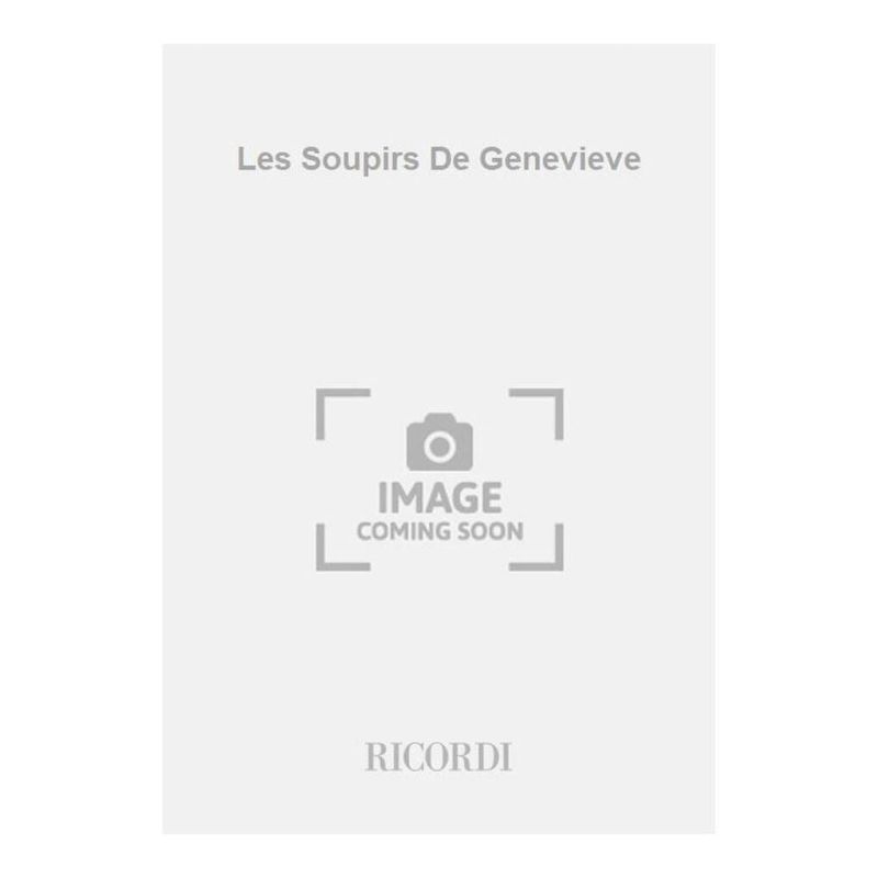 Les Soupirs De Genevieve Conc Per Book