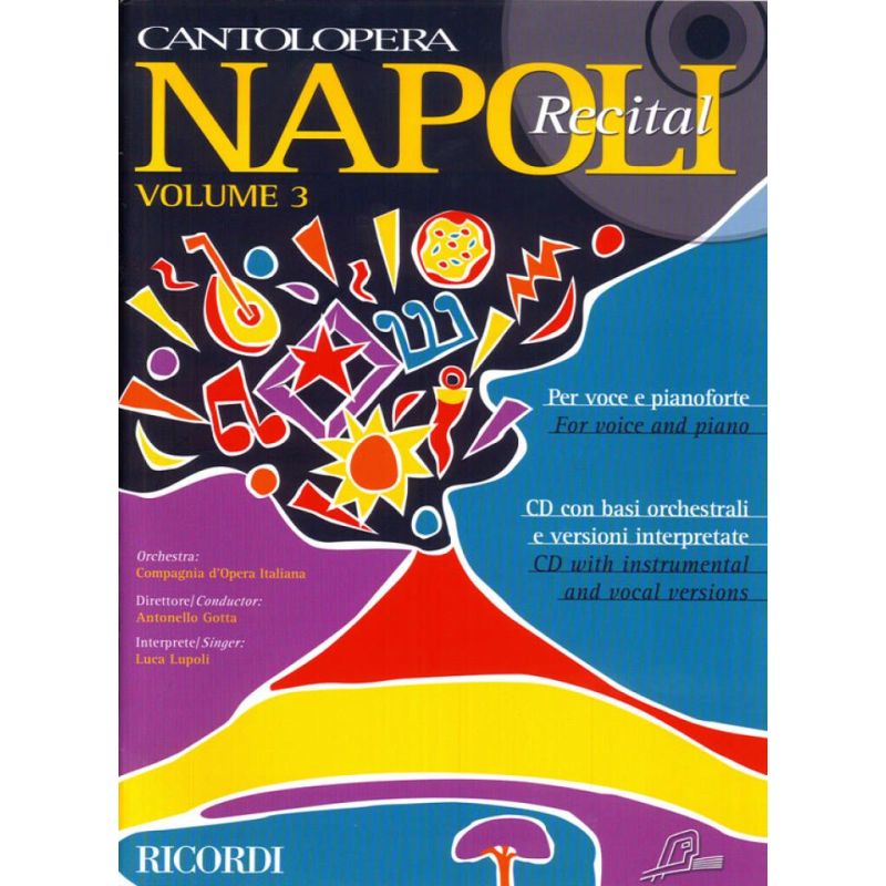 Sing The Opera Napoli Recital V3 Book/CD Book