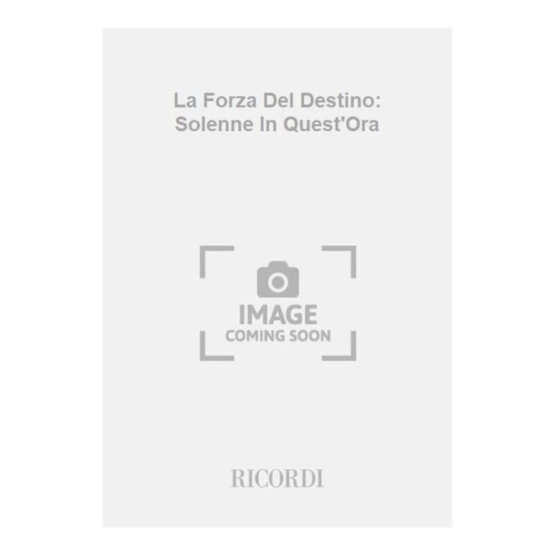 Solenne In Quest Ora Giurarmi Dove Book