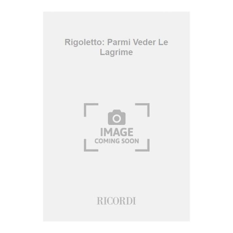 Parmi Veder Le Lagrime Book