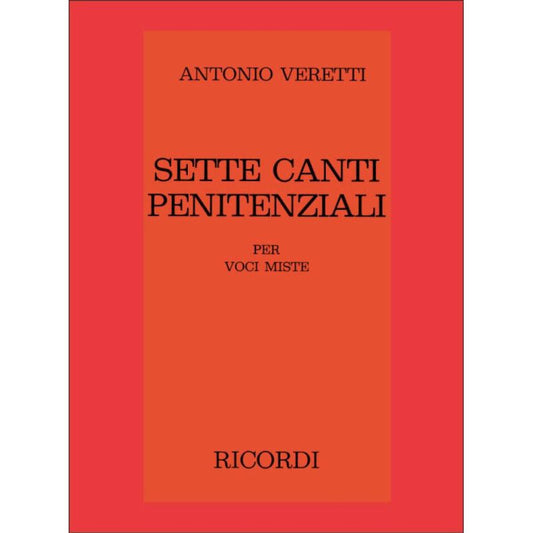 7 Canti Penitenziali Per Voci Mi Book