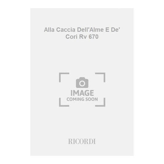 Alla Caccia Dell Alme E De Cori Book