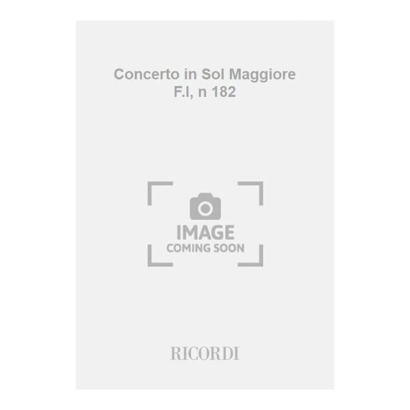 Concerto Per Vl Archi E Bc In Sol Op Book