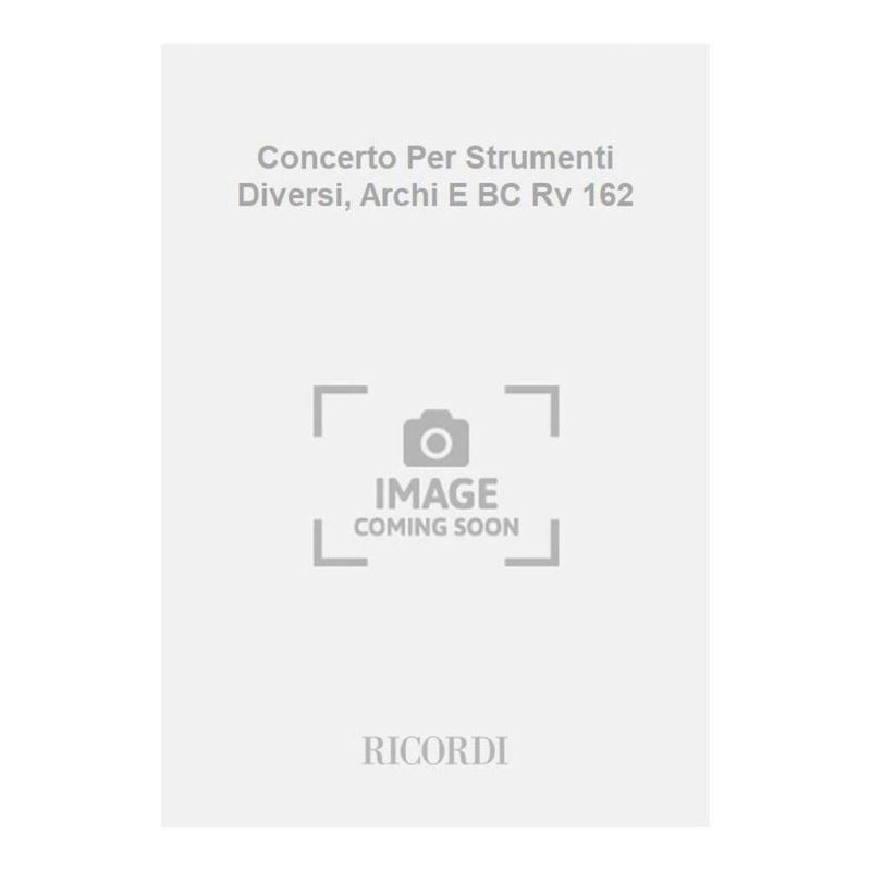 Concerto Per Strum Diversi Archi E B Book