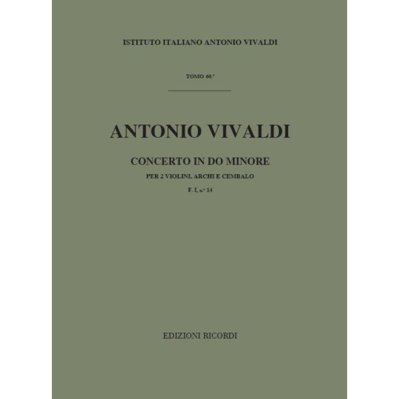 Concerto Per Vl Archi E Bc Per 2 Vl Book