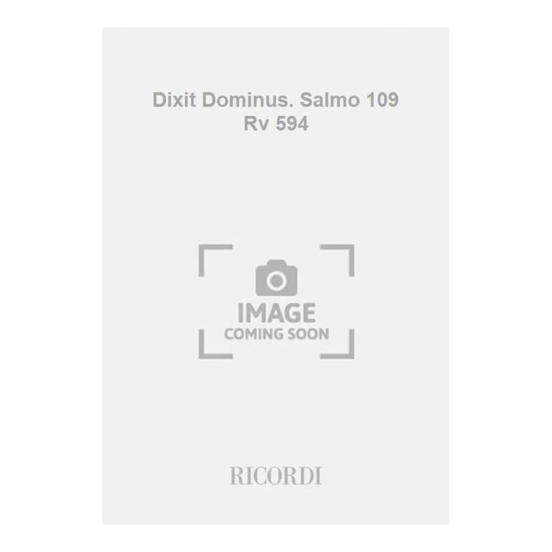 Dixit Dominus Psalm 109 Rv 594 Set Of Parts Book