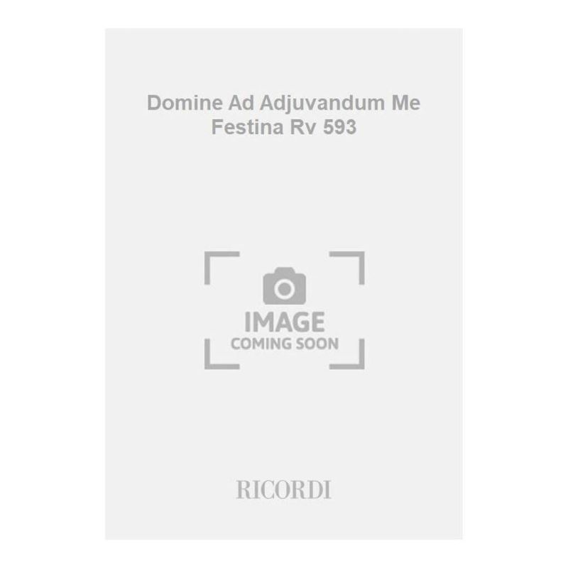 Domine Ad Adjuvandum Me Festina Book