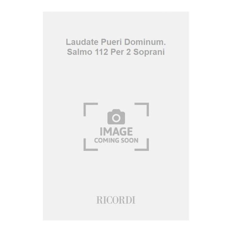 Laudate Pueri Dominum Salmo 112 Book