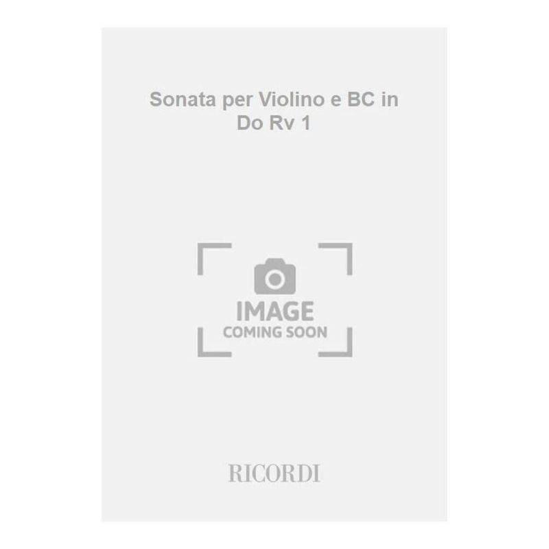 Sonata Per Vl E Bc In Do Opii N6 - Book