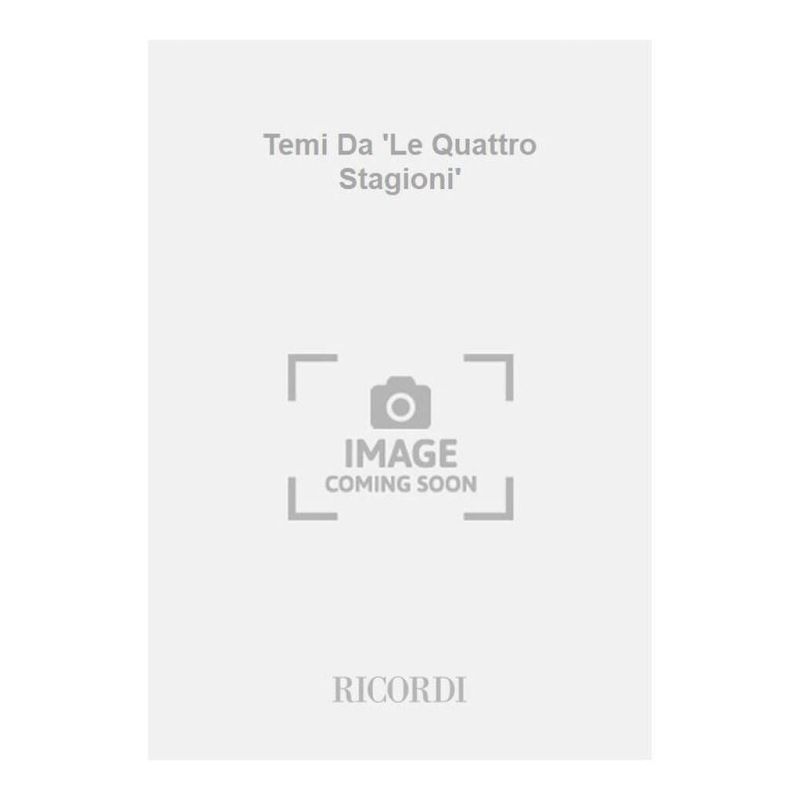 Temi Da Le Quattro Stagioni Themes Four Seasons Book