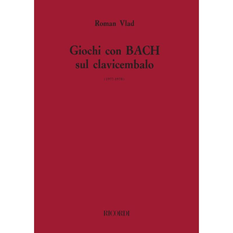 Giochi Con Bach Sul Clav Book