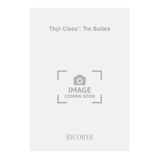 3 Suites Dal Thyl Claes Book