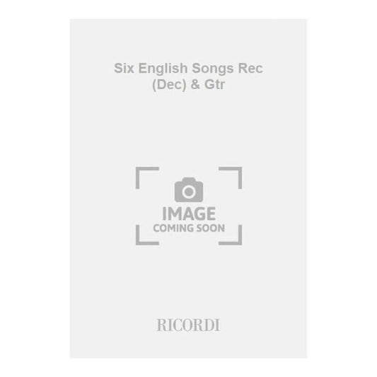 6 English Songs Book