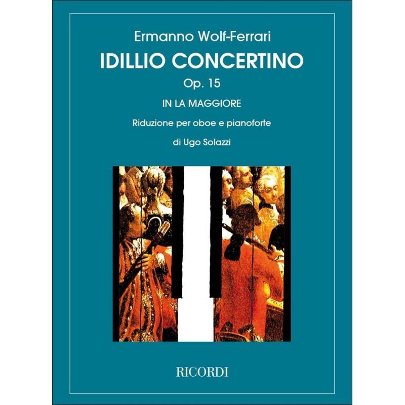 Idillio-Concertino In La Op Book