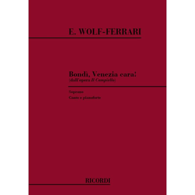 Bondi Venezia Cara! Book